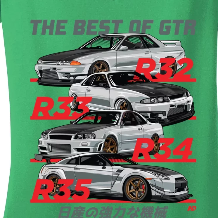 Modern Gtr Family Women's V-Neck T-Shirt