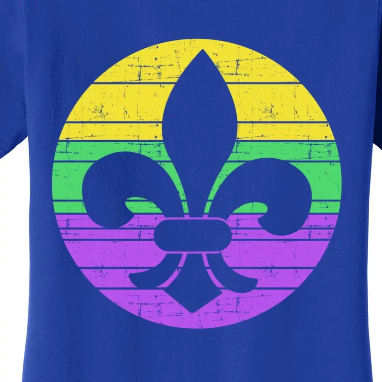 Mardi Gras Fleur De Lis For Carnival Celebration Gift Women's T-Shirt