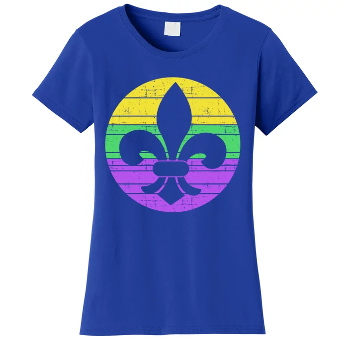 Mardi Gras Fleur De Lis For Carnival Celebration Gift Women's T-Shirt