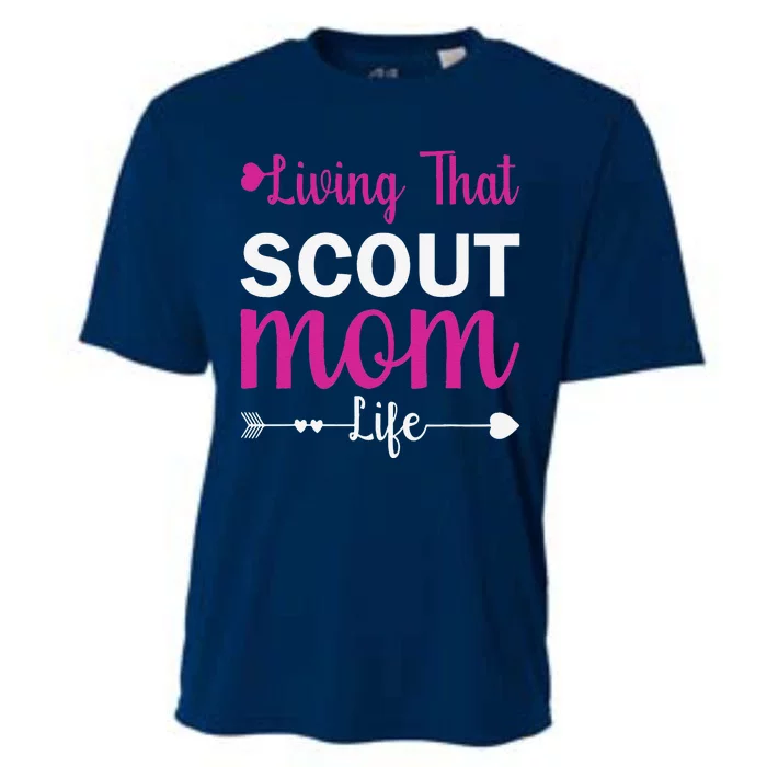 Mom Gift For Women Scout Mothers Day Quote Present Cooling Performance Crew T-Shirt