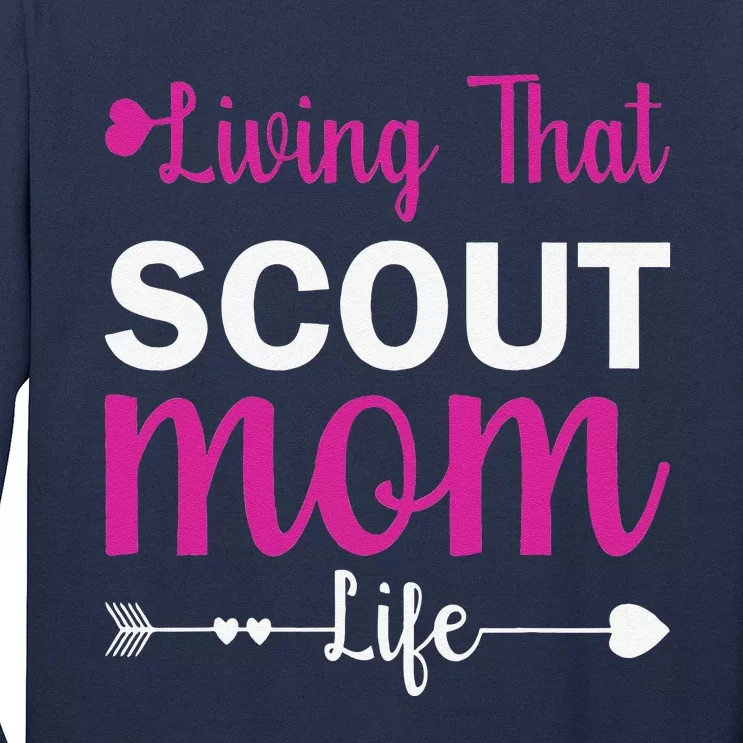 Mom Gift For Women Scout Mothers Day Quote Present Long Sleeve Shirt