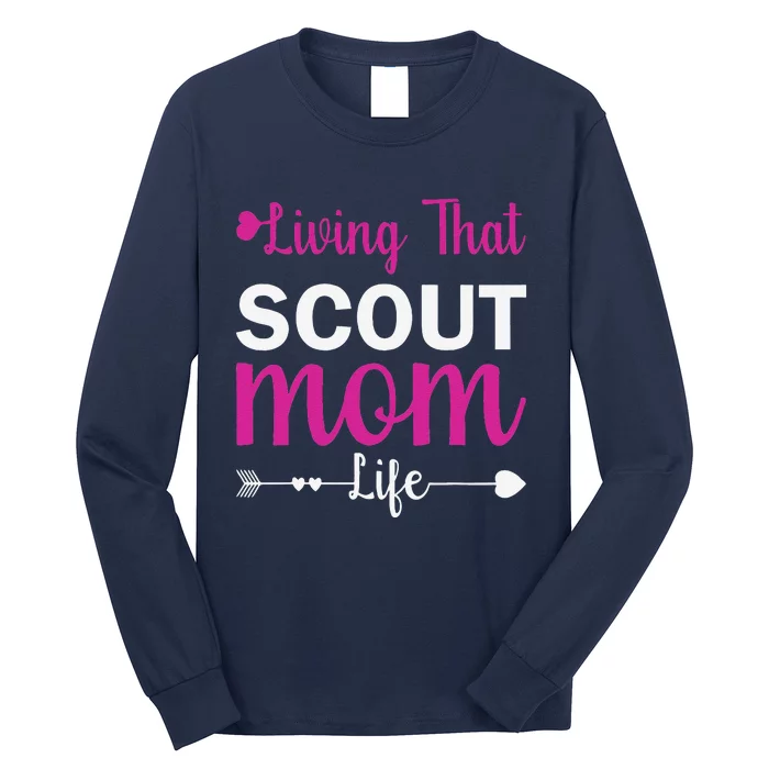 Mom Gift For Women Scout Mothers Day Quote Present Long Sleeve Shirt