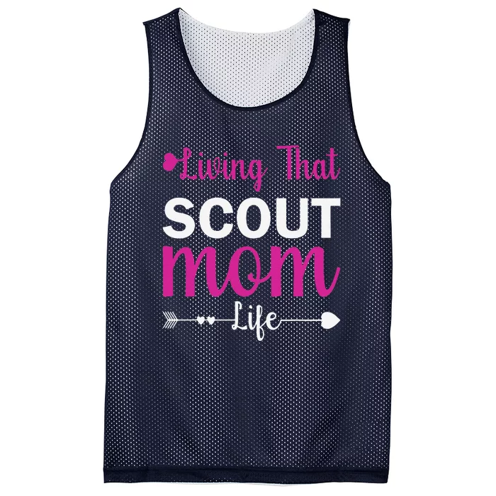 Mom Gift For Women Scout Mothers Day Quote Present Mesh Reversible Basketball Jersey Tank