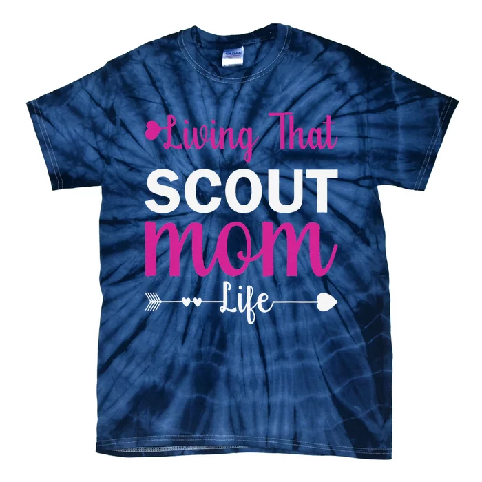 Mom Gift For Women Scout Mothers Day Quote Present Tie-Dye T-Shirt