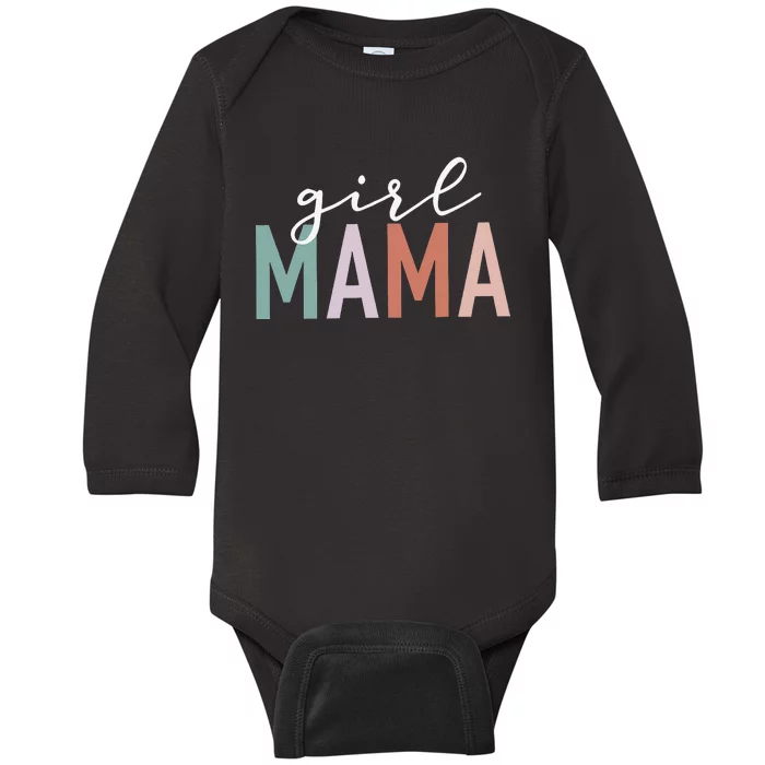 Mama Gifts For Mother Mom Of Leopard Baby Long Sleeve Bodysuit