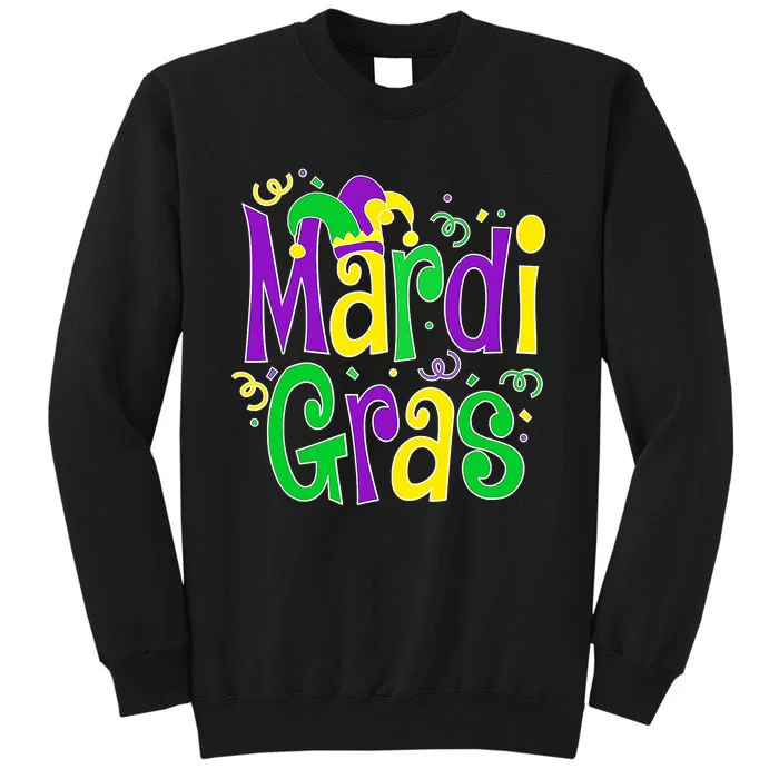 Mardi Gras Funny Mardi Gras Party Tall Sweatshirt