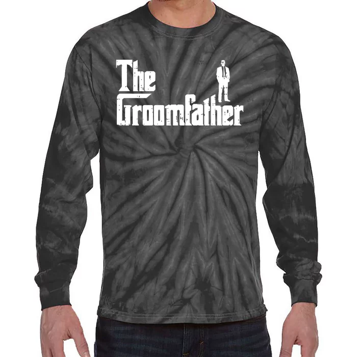 Mens Groom Father Funny Wedding Party Dinner Gift Tie-Dye Long Sleeve Shirt