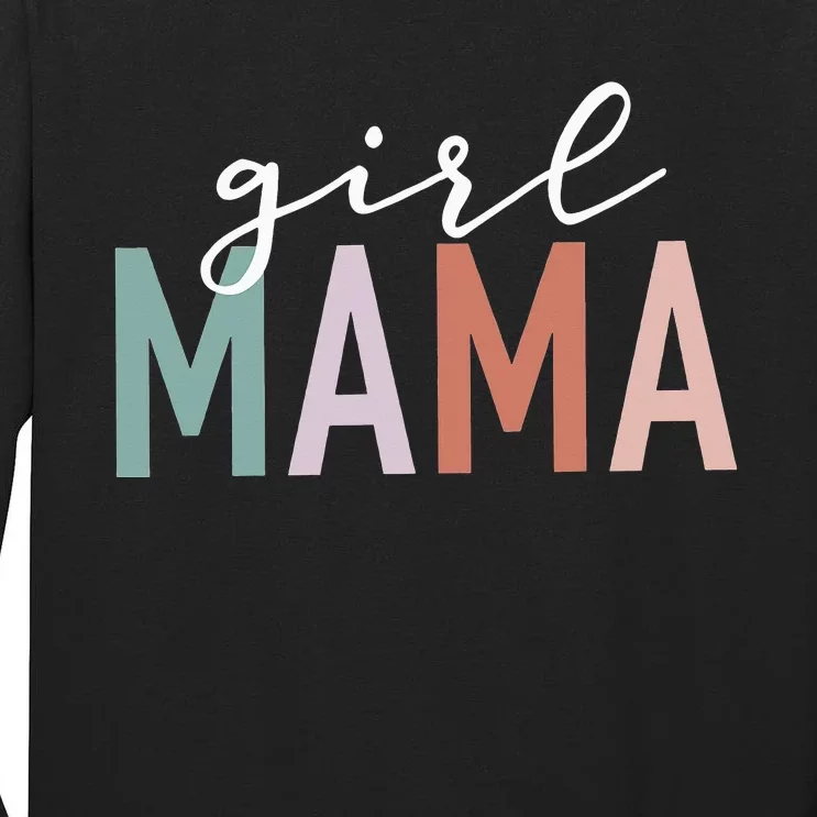 Mama Gifts For Mother Mom Of  Leopard Print Tall Long Sleeve T-Shirt