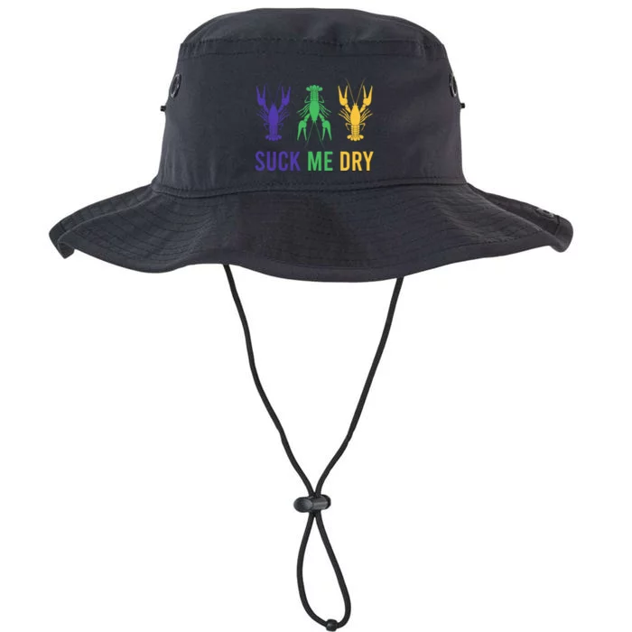 Mardi Gras Funny Suck Me Dry Crawfish Carnival Party Legacy Cool Fit Booney Bucket Hat