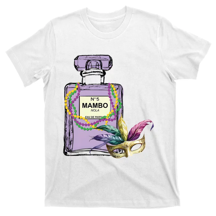 Mardi Gras Faux Tinsel T-Shirt