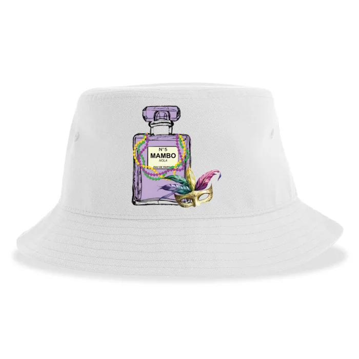 Mardi Gras Faux Tinsel Sustainable Bucket Hat