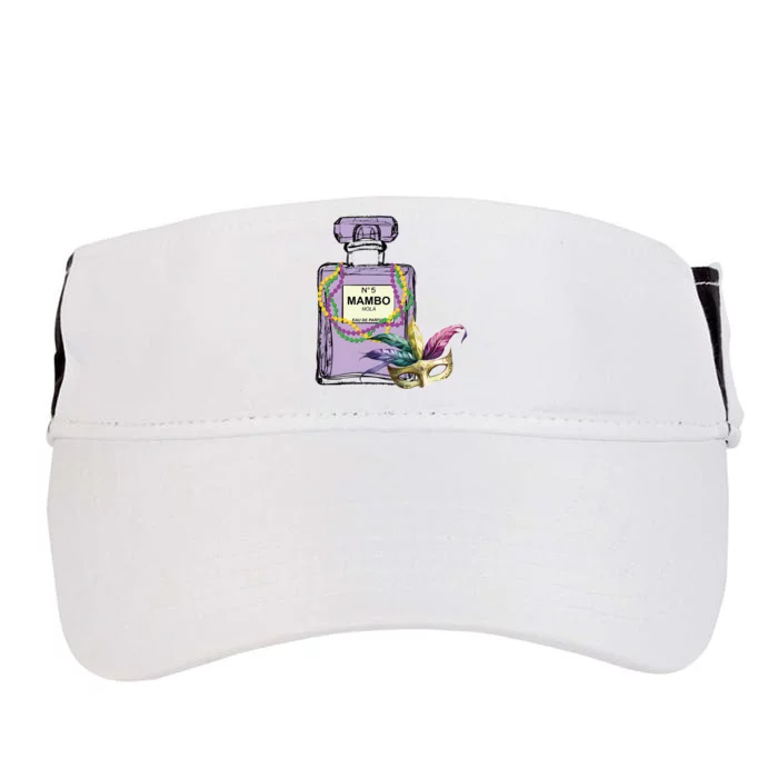 Mardi Gras Faux Tinsel Adult Drive Performance Visor