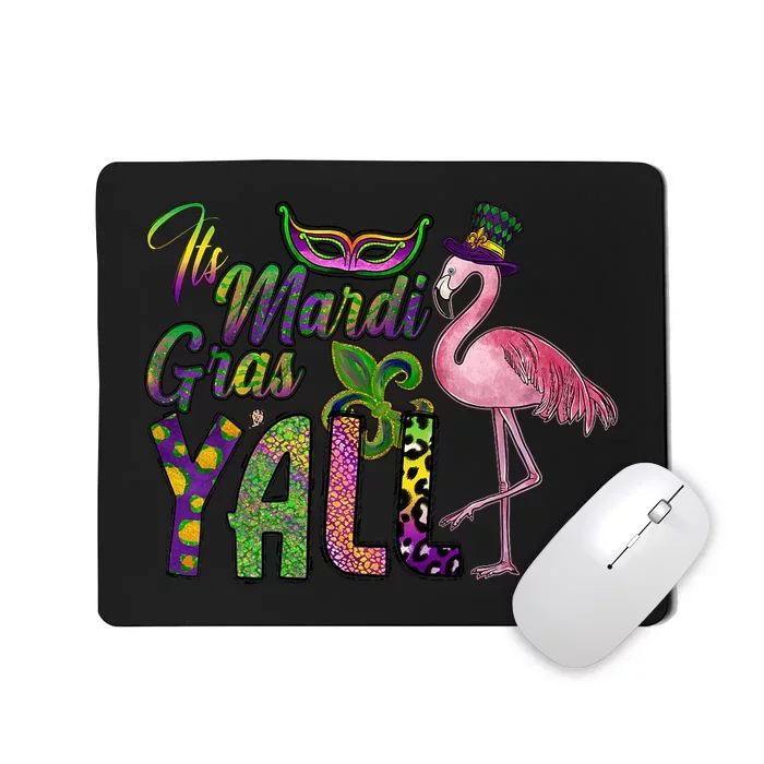 Mardi Gras Flamingo Carnival Costume Gift Mousepad