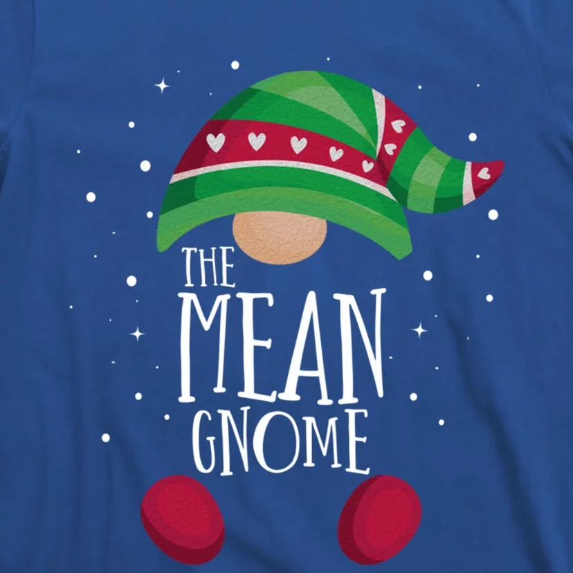 Mean Gnome Family Matching Christmas Pajamas Gift T-Shirt