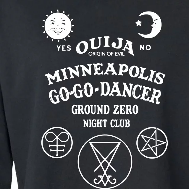 Minneapolis Go Go Dancer Cropped Pullover Crew