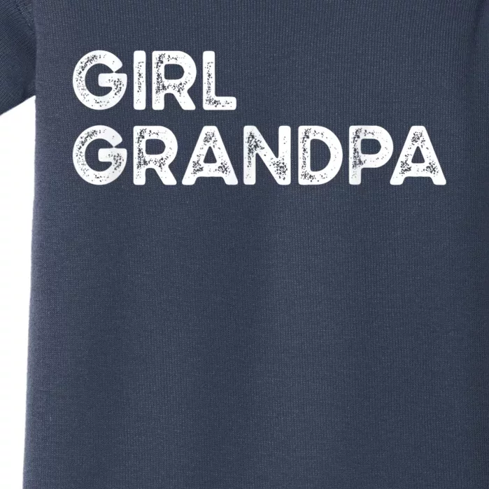 Mens Girl Grandpa Grandfather Father's Day Baby Bodysuit