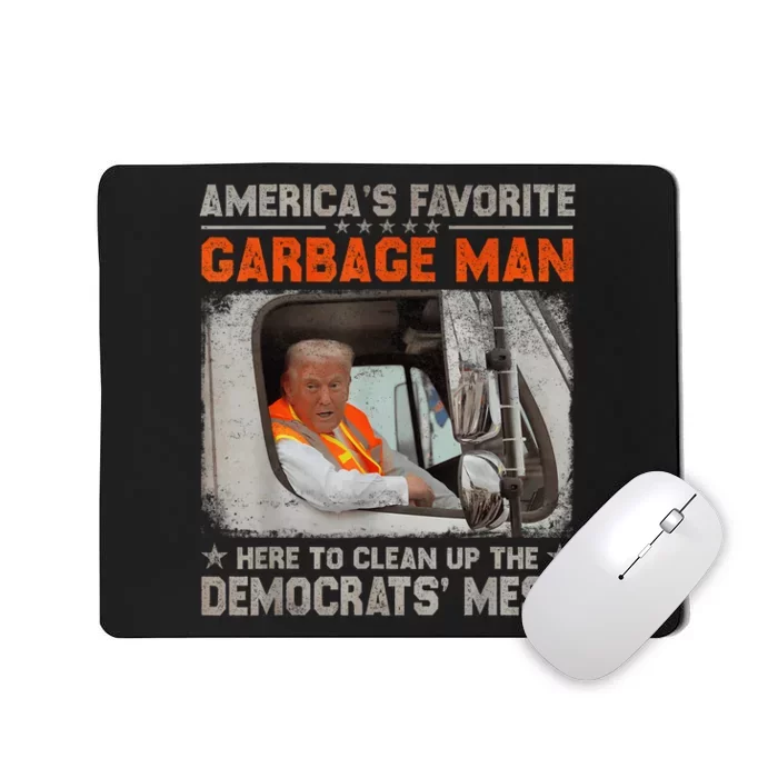 Make Garbage Great Again Garbage For Trump 2024 Mousepad