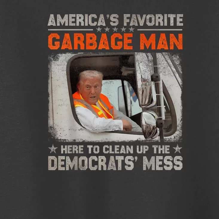 Make Garbage Great Again Garbage For Trump 2024 Toddler T-Shirt