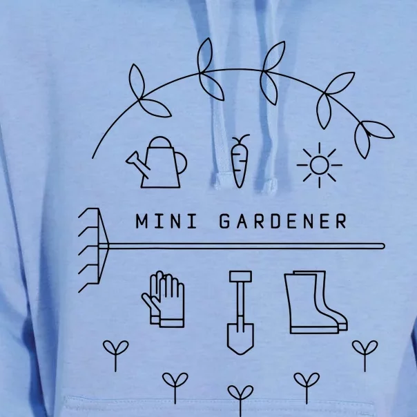 Mini Gardener Garden Gardening Flowers Plants Unisex Surf Hoodie