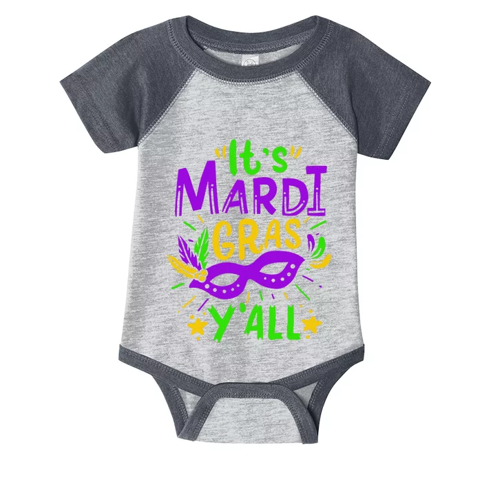 Mardi Gras Gift Infant Baby Jersey Bodysuit