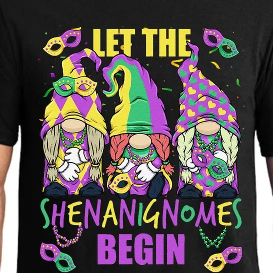 Mardi Gras Gnome 2024 Let The Shenanigans Begin For Pajama Set