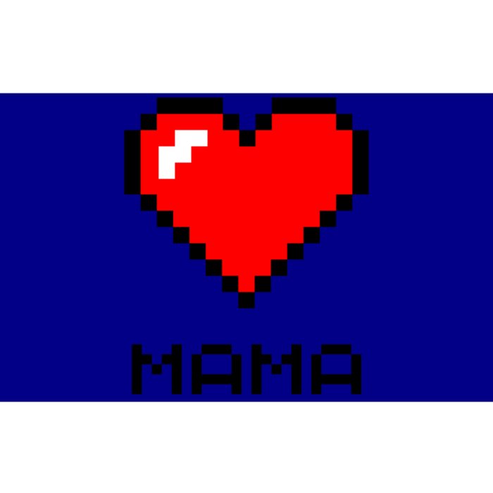 Mom Gaming Graphic Heart Mama MotherS Day For Gamers MomS Meaningful Gift Bumper Sticker