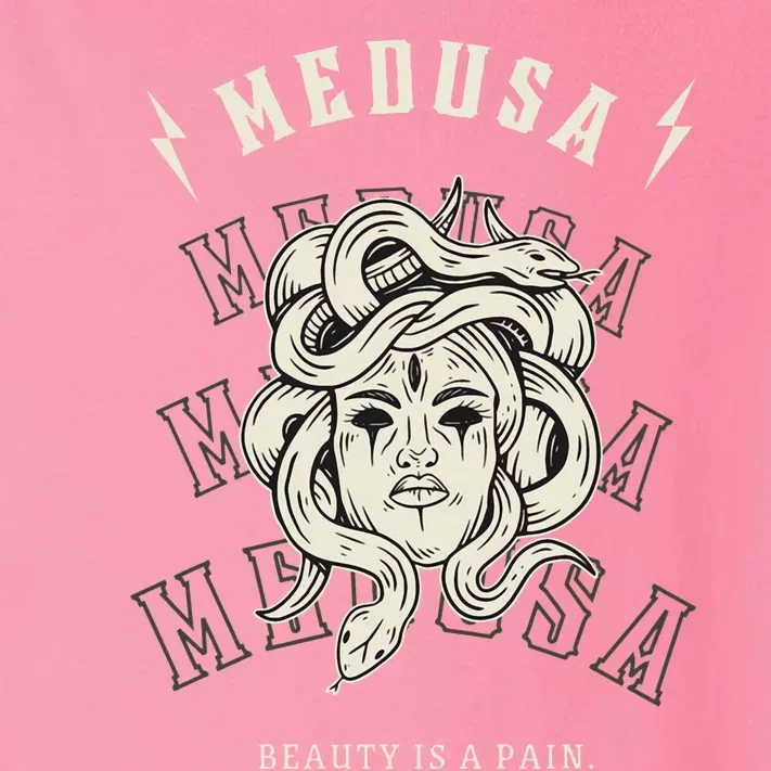 Medusa Grunge Greek Mythology. Beauty Is Pain Toddler Long Sleeve Shirt