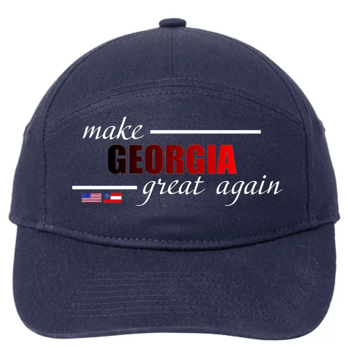 Make Georgia Great Again 7-Panel Snapback Hat