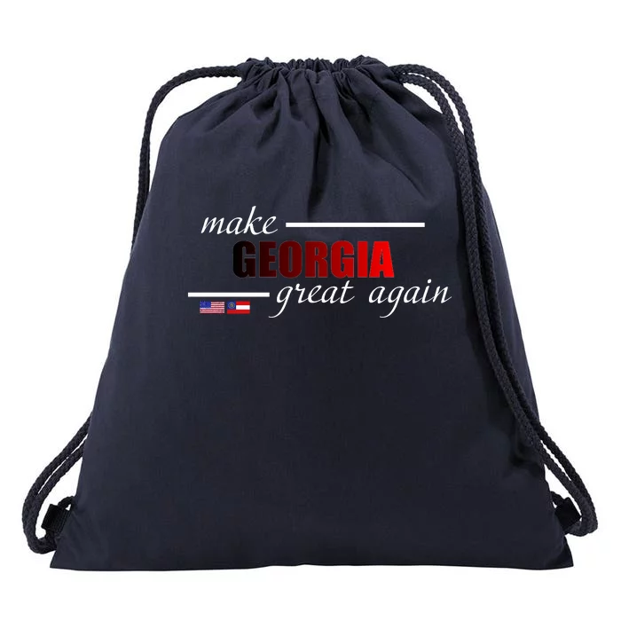 Make Georgia Great Again Drawstring Bag