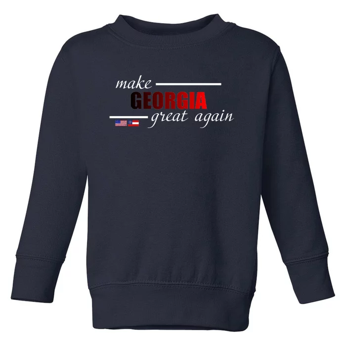 Make Georgia Great Again Toddler Sweatshirt