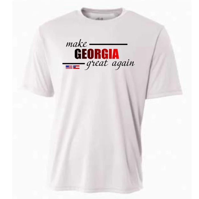 Make Georgia Great Again Cooling Performance Crew T-Shirt