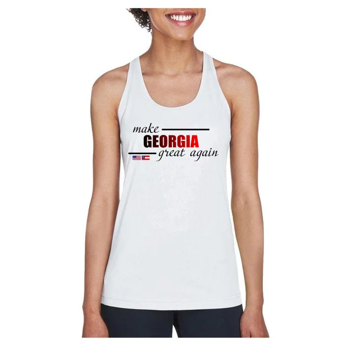 Make Georgia Great Again Women's Racerback Tank