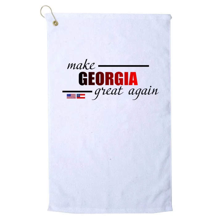 Make Georgia Great Again Platinum Collection Golf Towel