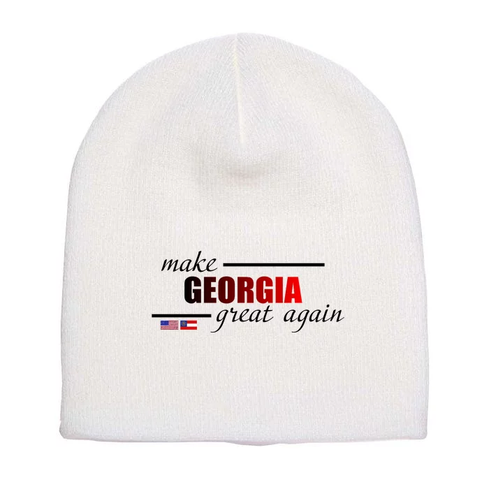 Make Georgia Great Again Short Acrylic Beanie