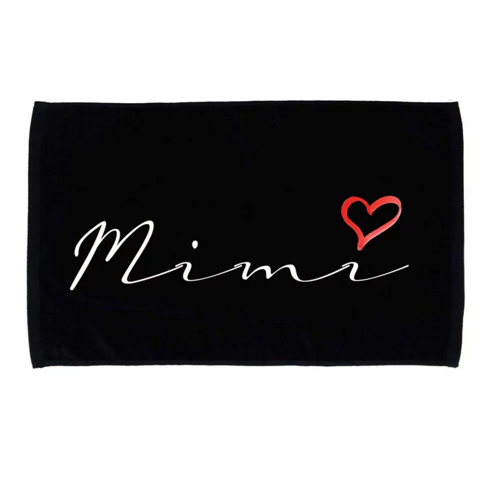 Mimi Grandma Grandmother Cute Mimi Gift Microfiber Hand Towel