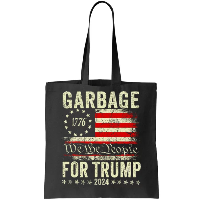 Make Garbage Great Again Garbage For Trump 2024 Tote Bag