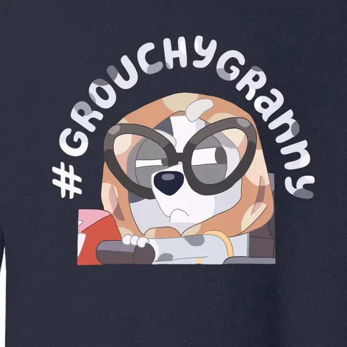 Muffin Grouchy Granny Funny Dog Lover Toddler Sweatshirt