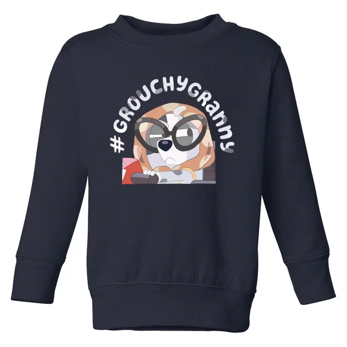 Muffin Grouchy Granny Funny Dog Lover Toddler Sweatshirt