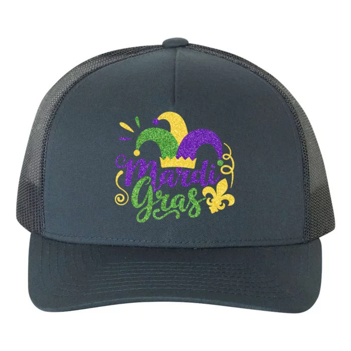 Mardi Gras Gift And Funny Capuchon Mardi Gras Gift Yupoong Adult 5-Panel Trucker Hat