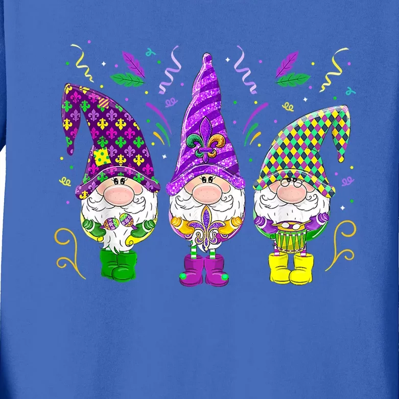 Mardi Gras With My Gnomies Sweatshirt, Fat Tuesday Unisex T-shirt Long  Sleeve