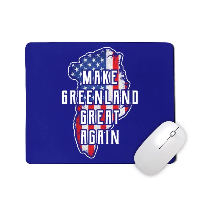 Make Greenland Great Again 51st State Usa Flag Retro Great Gift Mousepad