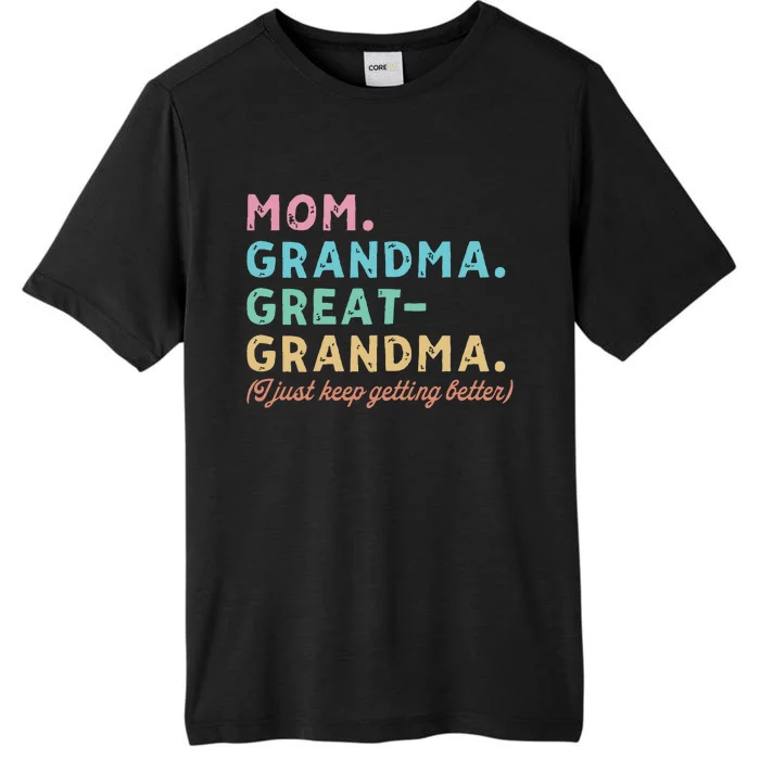 Mom Grandma Greatgrandma ChromaSoft Performance T-Shirt