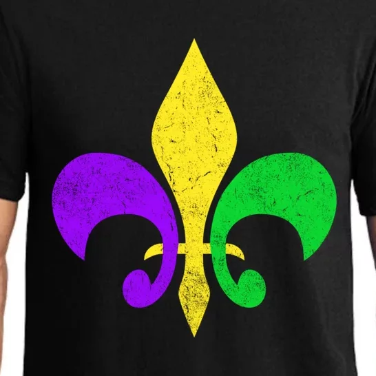 Mardi Gras Gift Fleur De Lis Mardi Gras Cool Gift Pajama Set