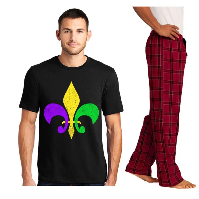 Mardi Gras Gift Fleur De Lis Mardi Gras Cool Gift Pajama Set