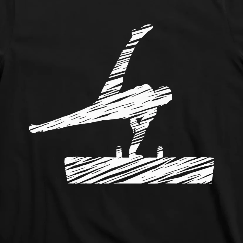 Motif Gymnastics Gymnast Gymnastics Fan T-Shirt