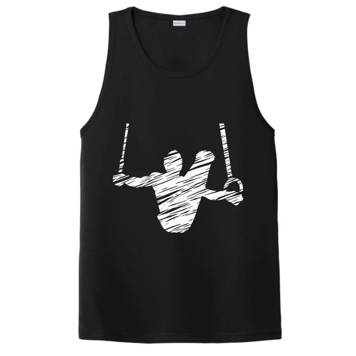 Motif Gymnastics Gymnast Gymnastics Fan Performance Tank