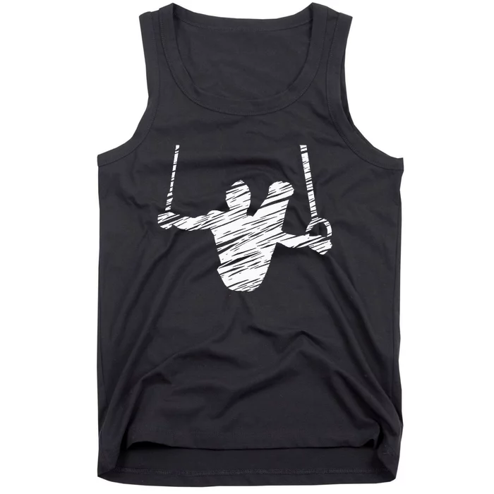 Motif Gymnastics Gymnast Gymnastics Fan Tank Top