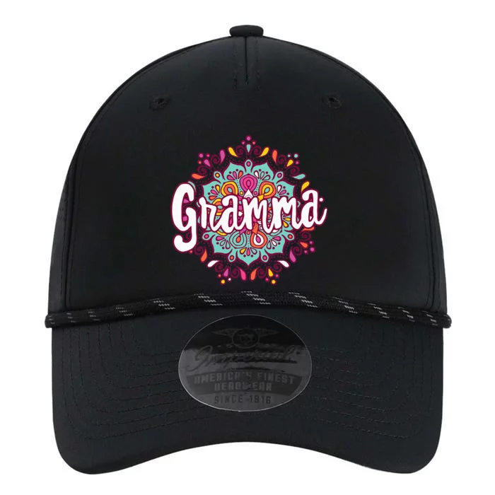 Mandala Gramma  Grandma Christmas Birthday Mothers Day Performance The Dyno Cap