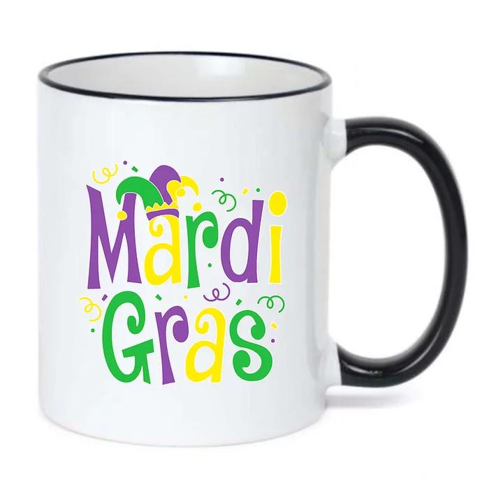 Mardi Gras Gift Fun Mardi Gras Party Cool Gift Black Color Changing Mug