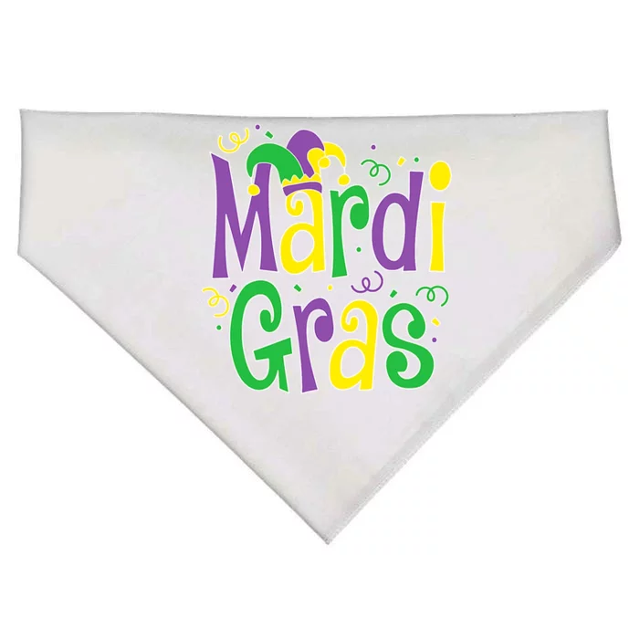 Mardi Gras Gift Fun Mardi Gras Party Cool Gift USA-Made Doggie Bandana